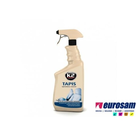 smacchiatore tessuto sedili interni auto autocarro 770 ml k2 tapis