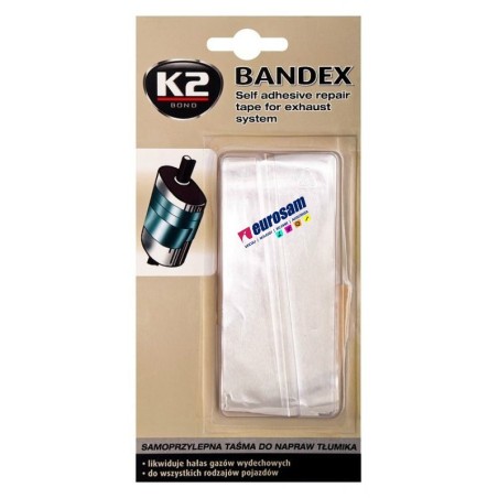 nastro adesivo riparazione silenziatore marmitta universale k2 bandex