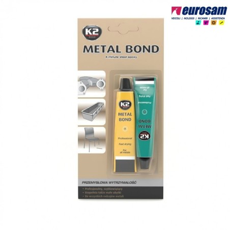 bicomponente adesivo per metallo 58g k2 metal bond