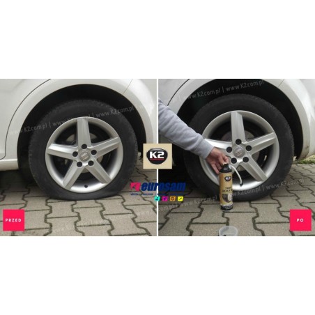 spray gonfia e ripara gomme rapido 535 ml k2 tire doctor