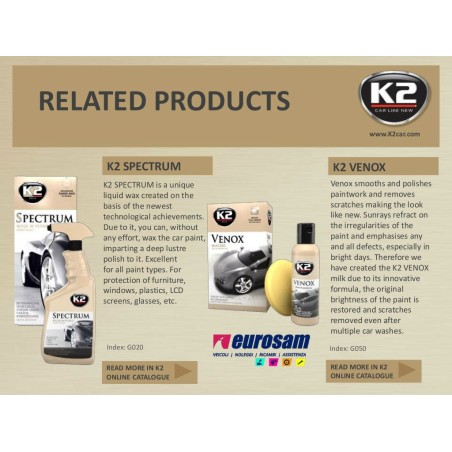 kit cera liquida carrozzeria lucidatura 2 protezione 4 140g k2 quantum