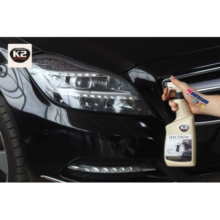 kit spray cera liquida protezione 1 lucidatura 3 700 ml k2 spectrum