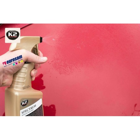 kit spray cera liquida protezione 1 lucidatura 3 700 ml k2 spectrum