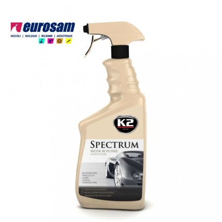 kit spray cera liquida protezione 1 lucidatura 3 700 ml k2 spectrum