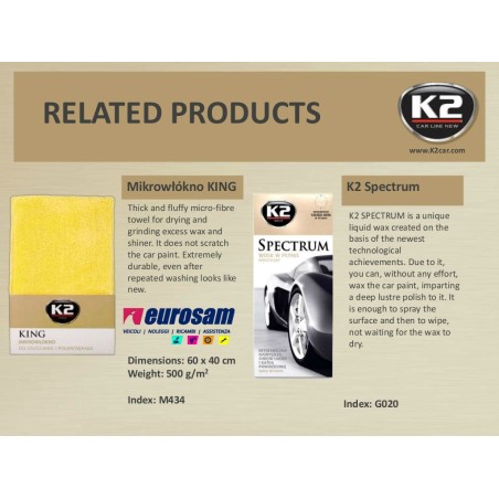 kit strato ceramicato lucidatura 4 protezione 5 lunga durata 50 ml k2 gravon