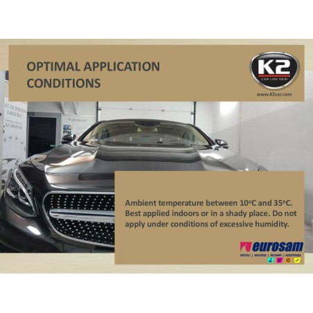 kit strato ceramicato lucidatura 4 protezione 5 lunga durata 50 ml k2 gravon