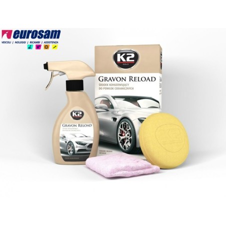 kit spray protezione rinnovamento strato ceramicato g030 250 mlk2 gravon reload