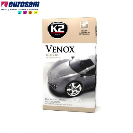 kit rimozione graffi lunga durata latte liquido + spugna k2 venox