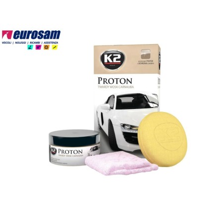 kit cera dura e spugnetta lucidatura 4 protezione 4 200 g k2 proton