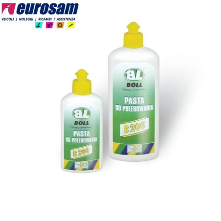 pasta abrasiva leggera liquida lucidatura rimozione graffi effetto specchio 250 ml boll b200