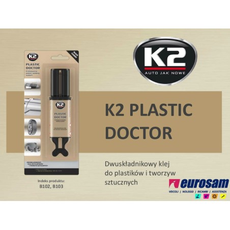 bicomponente nero colla universale plastica gomma 28g k2 plastic doctor