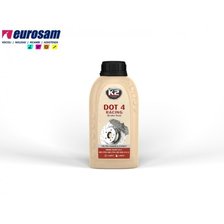 olio freni frizione dot 4 racing 250 ml 325° k2