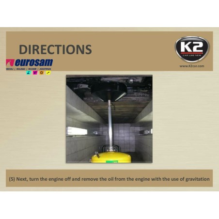 liquido pulitore interno motore universale 250 ml k2 motor flush