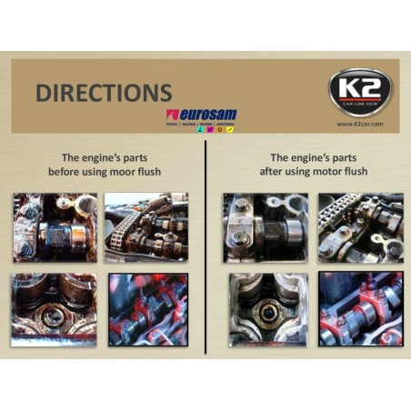 liquido pulitore interno motore universale 250 ml k2 motor flush