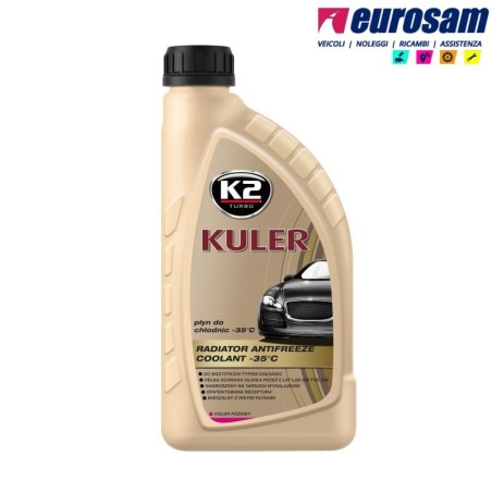 liquido paraflu antigelo rosa 1 lt diluito pronto all'uso k2