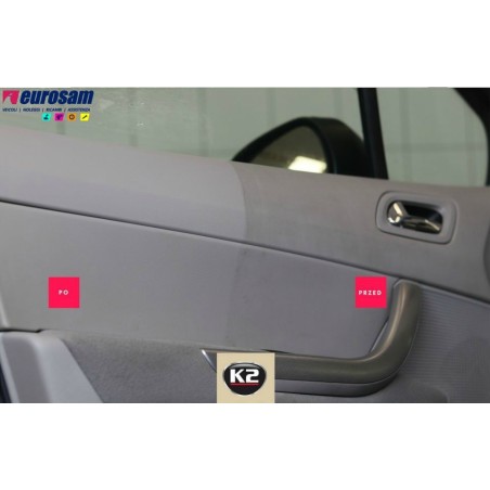 liquido ravviva pannelli interni tetto auto autocarro universale 1 lt k2