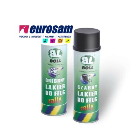 vernice spray nero opaco per cerchi alluminio ferro 500 ml boll