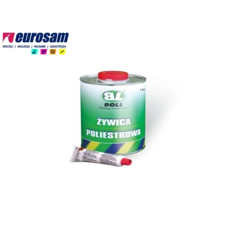 kit resina liquida ed induritore riempimento fori buchi carrozzeria stuccabile  boll