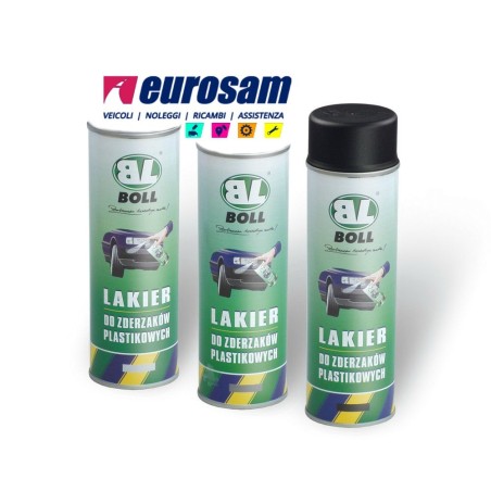 lacca spray nero vernice paraurti senza fondo 500 ml boll