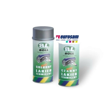 spray vernice siliconica alta temperatura max 650° argento 500 ml boll