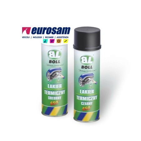 spray vernice siliconica alta temperatura max 650° nero 500 ml boll