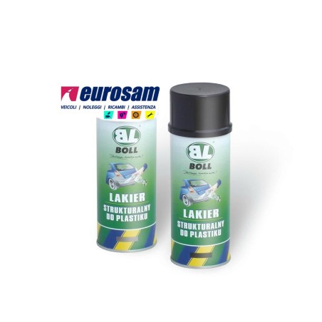 vernice spray nero rapida essiccazione per paraurti plastiche 400 ml boll