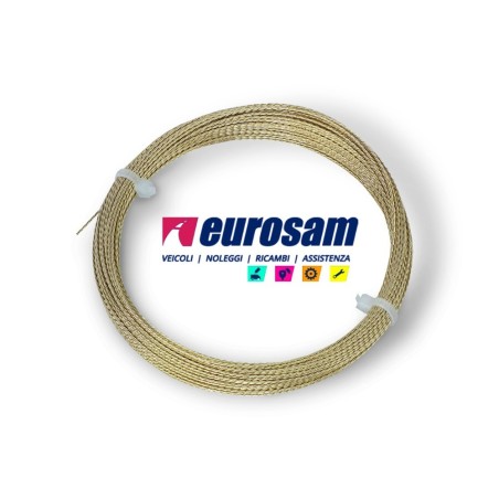 filo corda oro per smontaggio parabrezza vetro l.22,5 mt boll