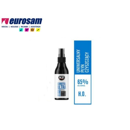 spray disinfettante ufficio superfici interni auto 65% etanolo 150ml k2 corotol ultra