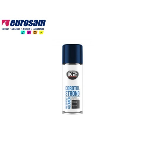 spray disinfettante superfici interni ufficio auto 69% etanolo + 9% ipa 250 ml k2 corotol strong