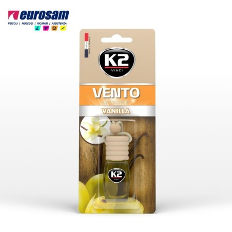 boccetta profumo auto autocarro 8 ml k2 vento