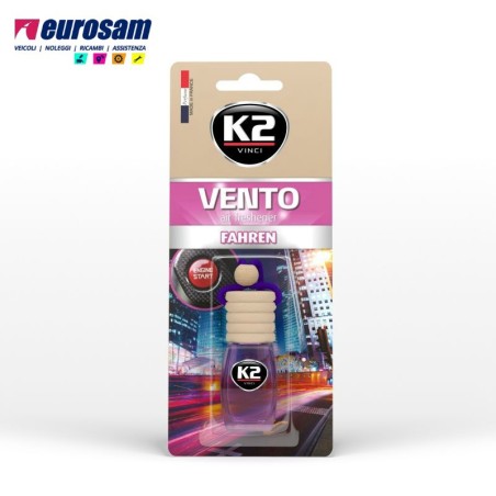 boccetta profumo auto autocarro 8 ml k2 vento