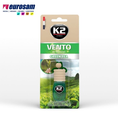 boccetta profumo auto autocarro 8 ml k2 vento