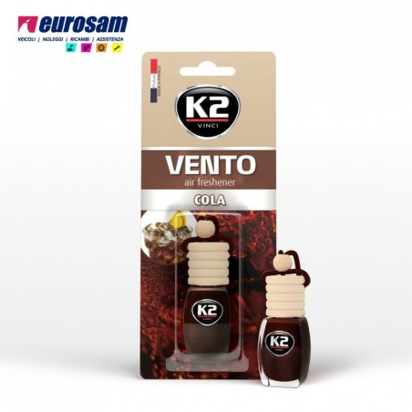 boccetta profumo auto autocarro 8 ml k2 vento
