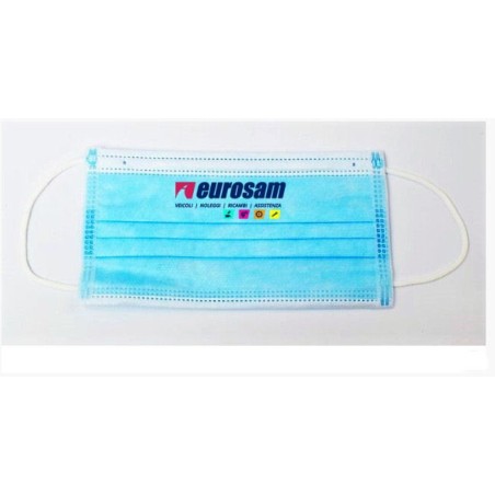 mascherine protezione 3 strati antivirus antibatteri 20 pz