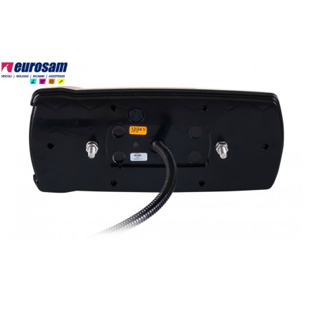 fanale posteriore sx led/neon 12/24v 6 posizioni universale autocarro veicoli commerciali