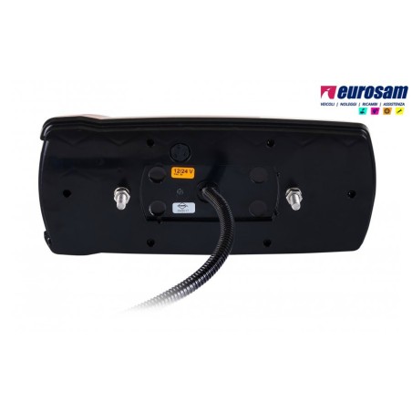 fanale posteriore dx led/neon 12/24v 6 posizioni universale autocarro veicoli commerciali