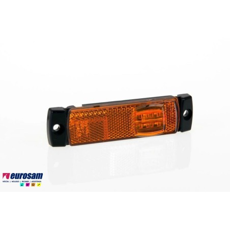 fanalino ingombro laterale arancio led 12/24v catari
