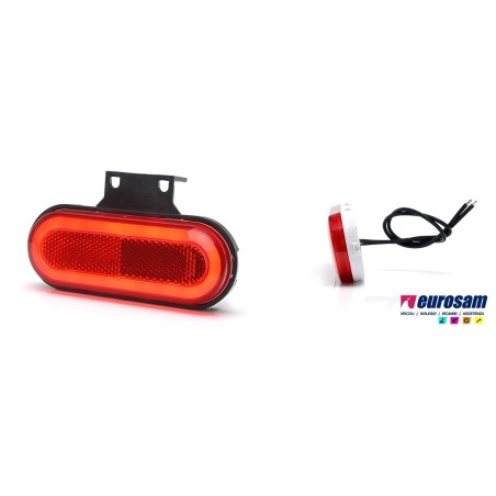 fanalino ingombro posteriore neon rosso 12/24v catari