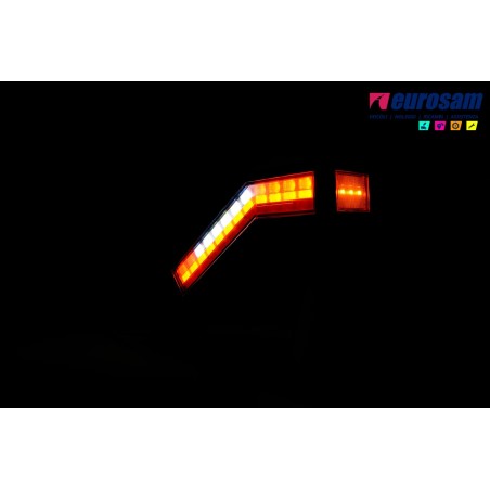 fanalino ingombro posteriore led dx con freccia dinamica stop retromarcia