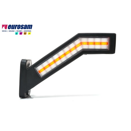fanalino ingombro posteriore led sx con freccia dinamica stop retromarcia