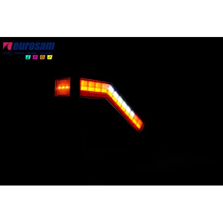 fanalino ingombro posteriore led sx con freccia dinamica stop retromarcia