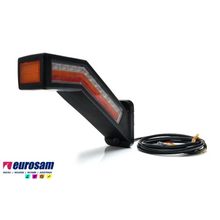 fanalino ingombro posteriore led sx con freccia dinamica stop retromarcia