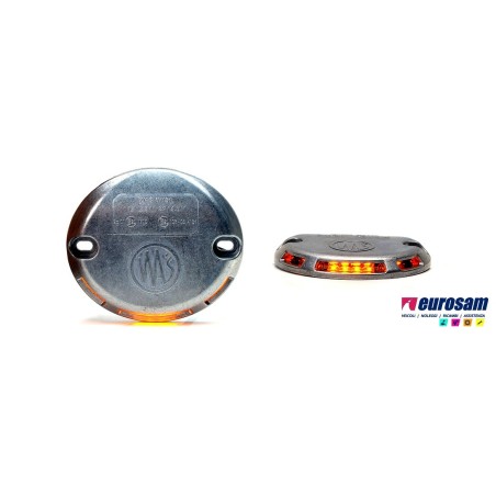 lampeggiante led 12/24v universale per pedane sponde idrauliche