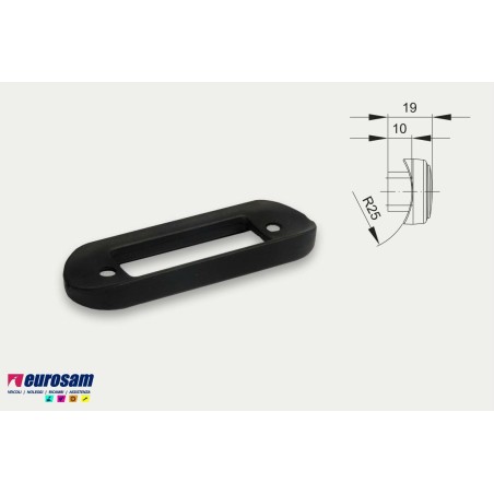 guarnizione nera per fanalino led modello ft-015
