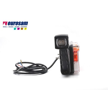 fanale post sx led neon universale rimorchio 12/24v c/ingombro