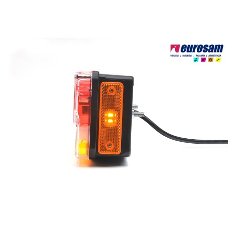 fanale post dx led neon motrice 12/24v con freccia dinamica