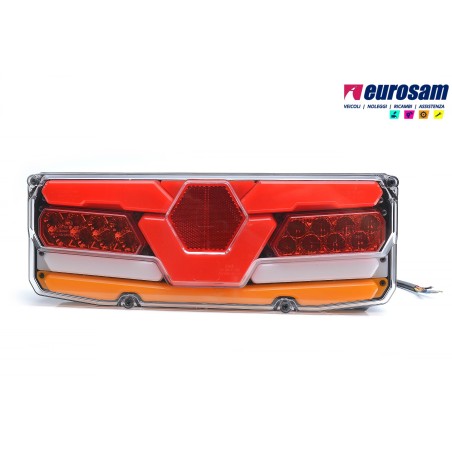 fanale post dx led neon motrice 12/24v con freccia dinamica
