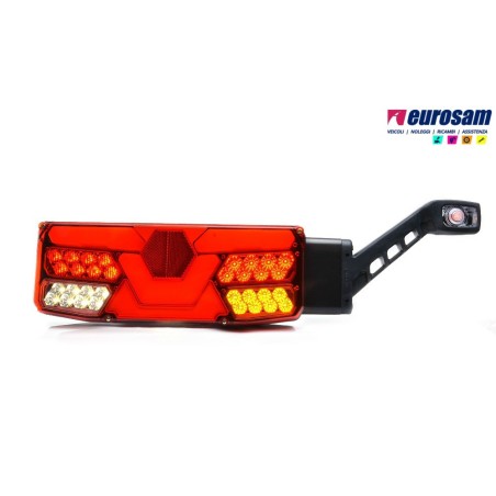 fanale posteriore dx led motrice 12/24v 7 funzioni c/ingombro