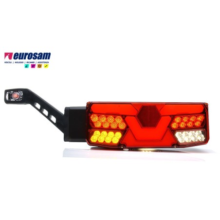 fanale posteriore sx led motrice 12/24v 8 funzioni c/ingombro