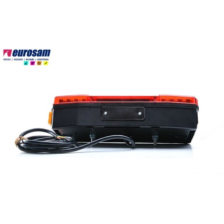 fanale post sx led universale rimorchi 12/24v 6 funzioni